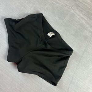 Varsity Black Women's Athletic Shorts